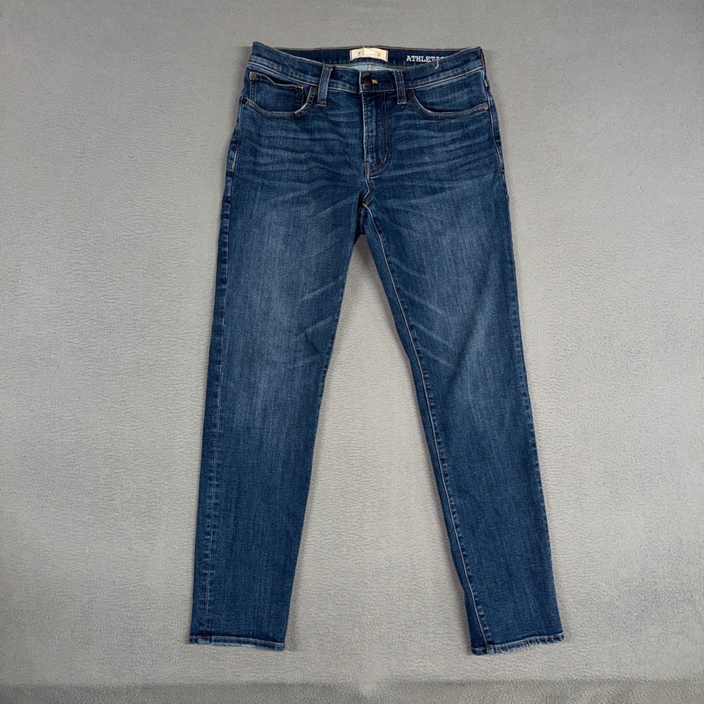 Madewell Jeans Mens 32x32 Blue Athletic Slim Coolmax All Season Stretch Denim